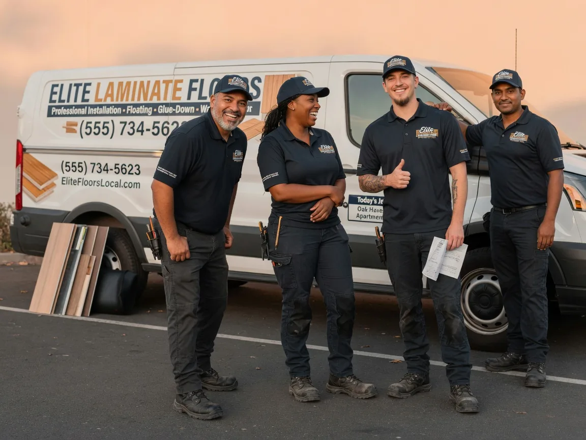 Laminate flooring installation company in Bay City, TX